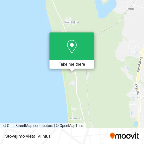 Карта Stovėjimo vieta
