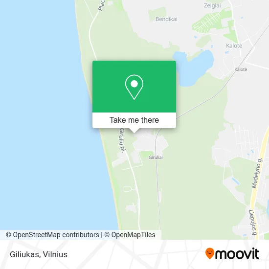Карта Giliukas