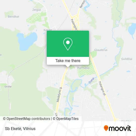 Карта Sb Eketė