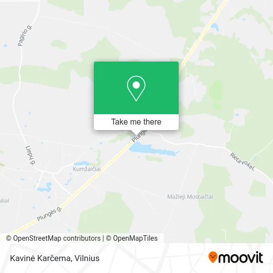 Карта Kavinė Karčema