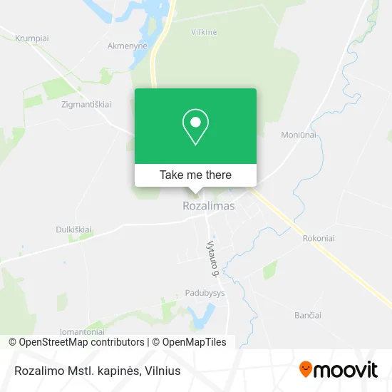 Rozalimo Mstl. kapinės map