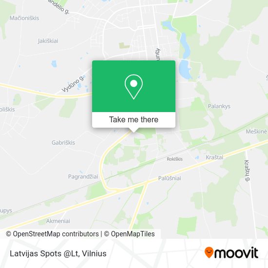 Карта Latvijas Spots @Lt