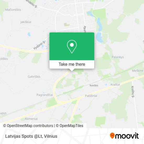 Карта Latvijas Spots @Lt