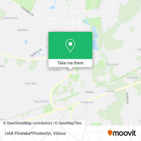 Карта UAB Piroteka*Pirotechn