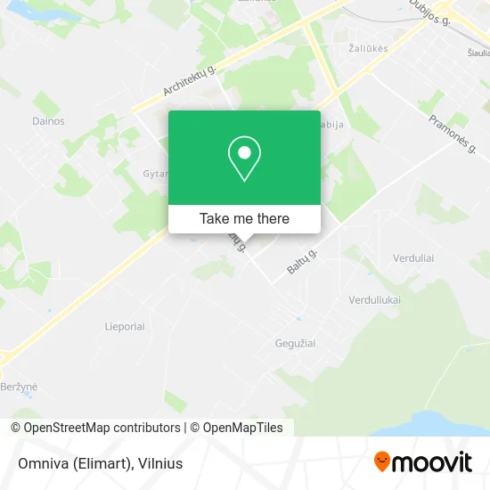 Карта Omniva (Elimart)