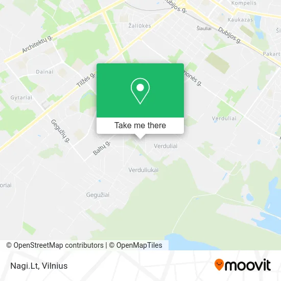 Карта Nagi.Lt