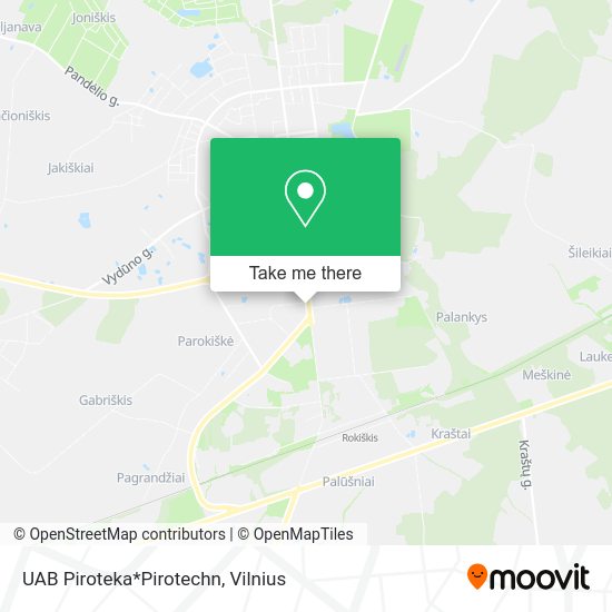 Карта UAB Piroteka*Pirotechn
