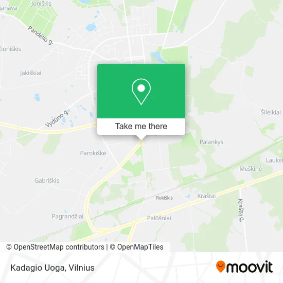 Карта Kadagio Uoga