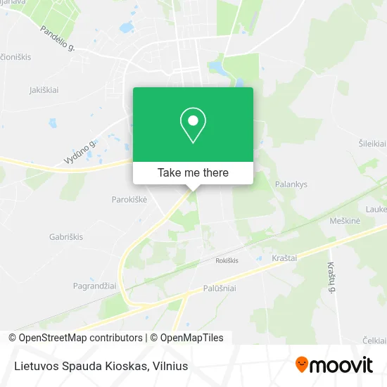 Lietuvos Spauda Kioskas map