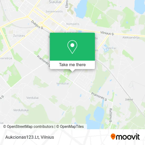 Карта Aukcionas123.Lt