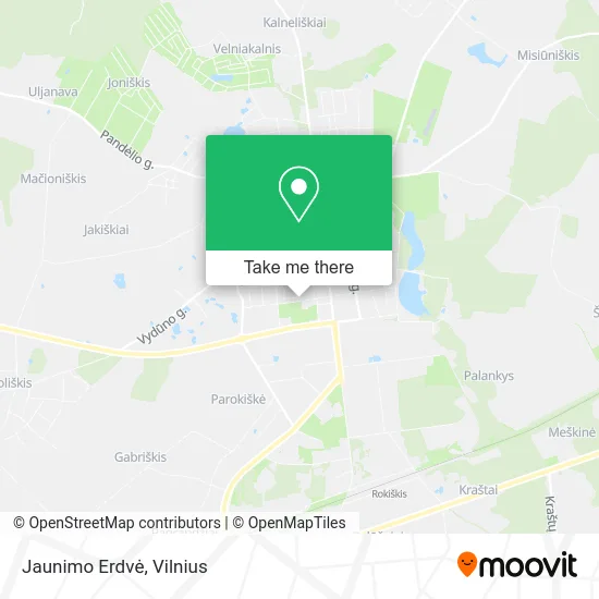 Карта Jaunimo Erdvė