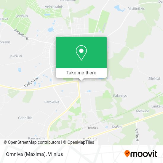 Карта Omniva (Maxima)