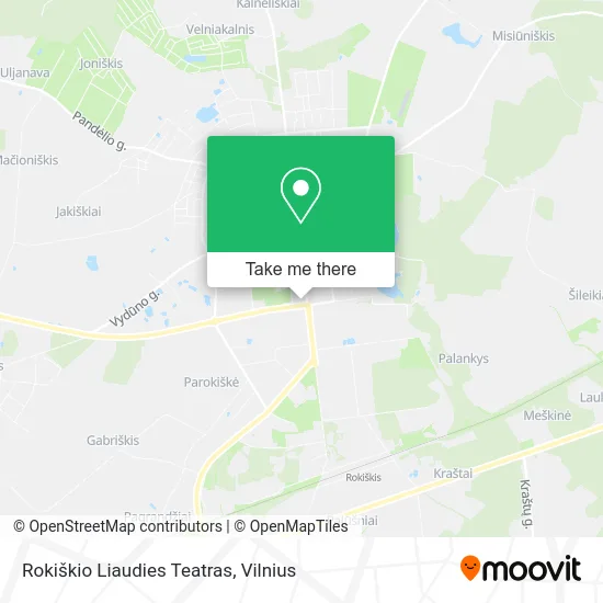 Карта Rokiškio Liaudies Teatras