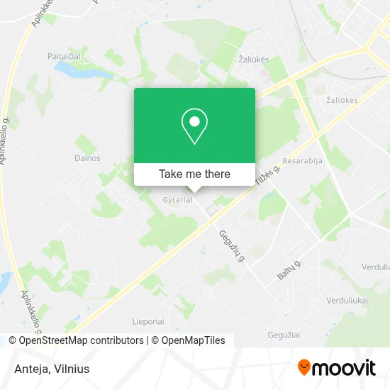 Anteja map