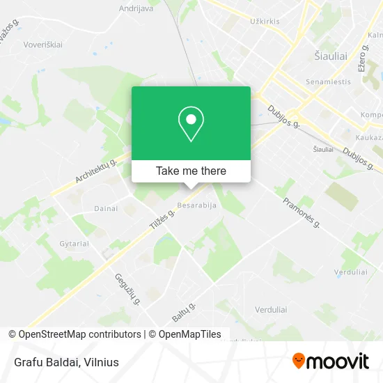 Карта Grafu Baldai