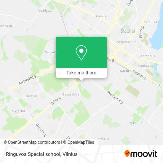 Ringuvos Special school map