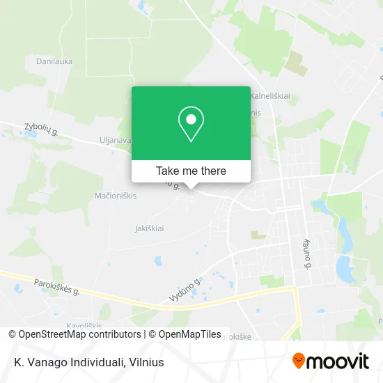 Карта K. Vanago Individuali