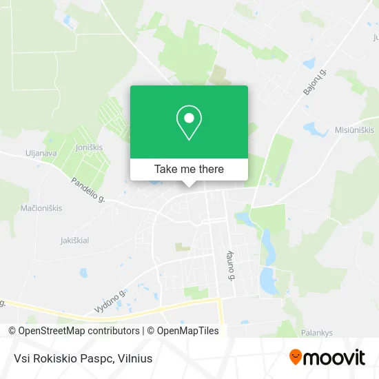 Vsi Rokiskio Paspc map