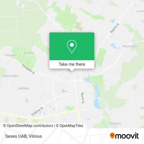 Seses UAB map