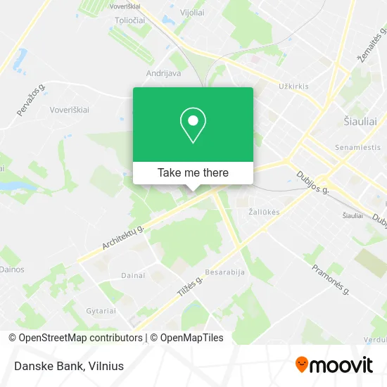 Danske Bank map