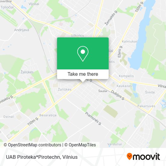 Карта UAB Piroteka*Pirotechn