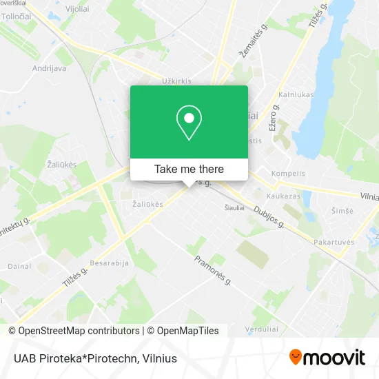 Карта UAB Piroteka*Pirotechn