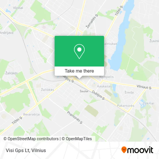 Карта Visi Gps Lt