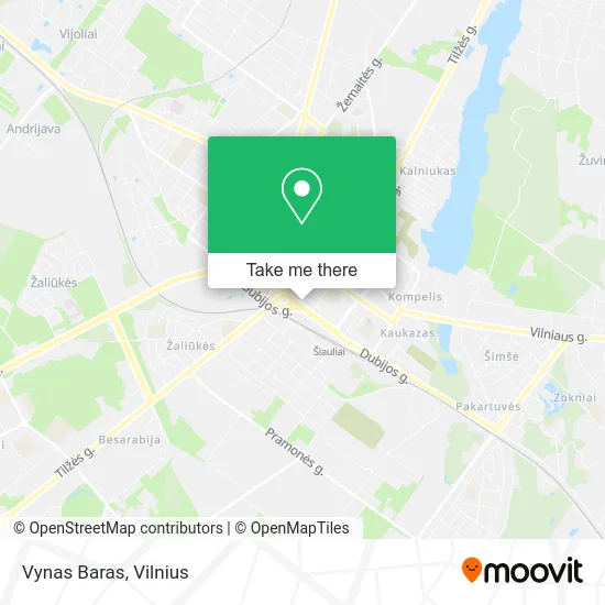 Карта Vynas Baras