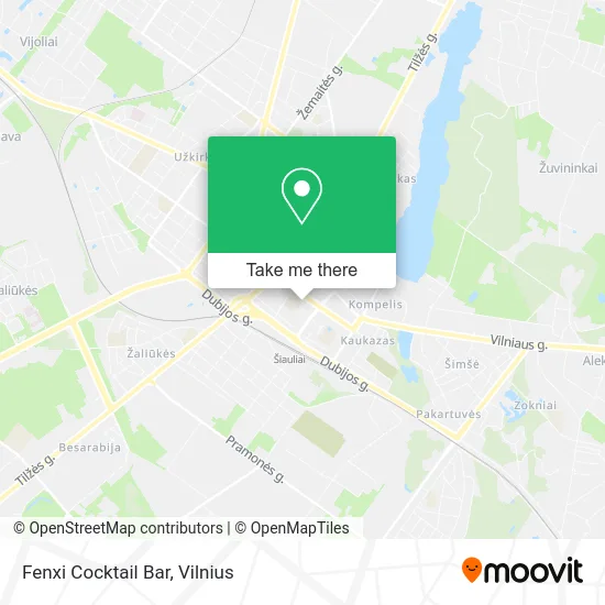 Карта Fenxi Cocktail Bar