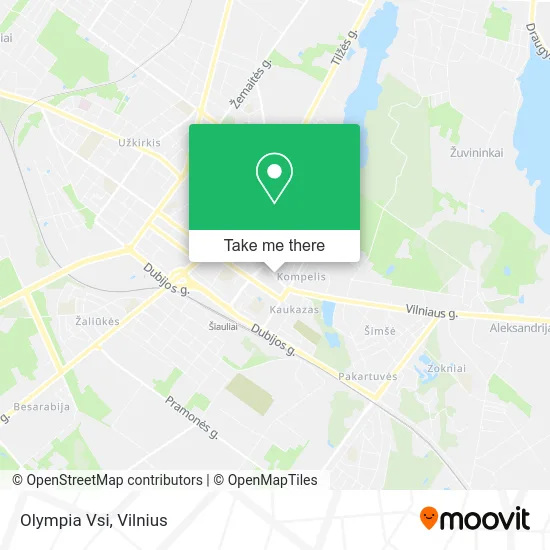 Карта Olympia Vsi