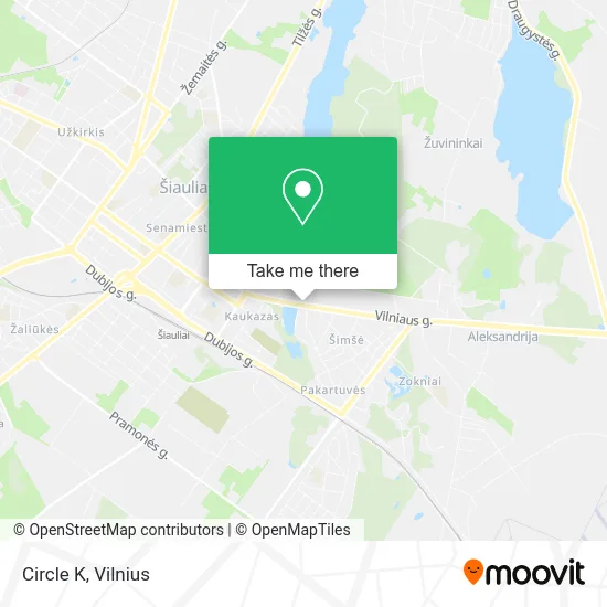 Circle K map