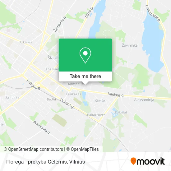 Florega - prekyba Gėlėmis map