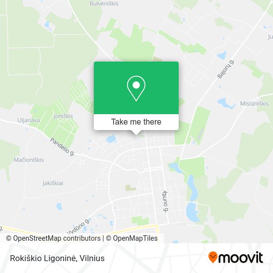 Карта Rokiškio Ligoninė