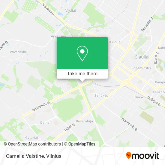 Camelia Vaistine map
