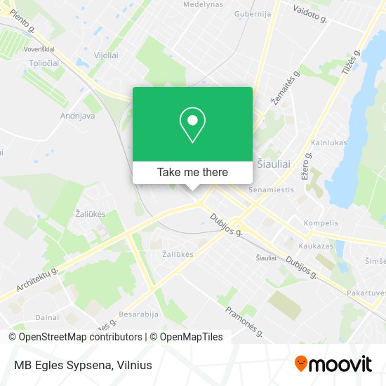 Карта MB Egles Sypsena