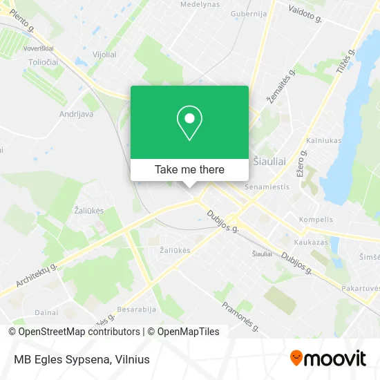 Карта MB Egles Sypsena