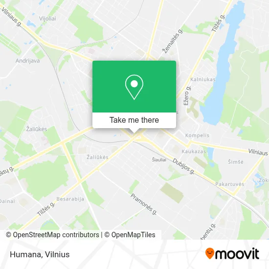 Humana map