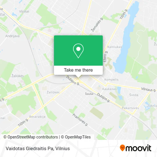 Карта Vaidotas Giedraitis Pa