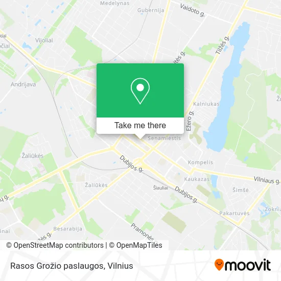 Rasos Grožio paslaugos map