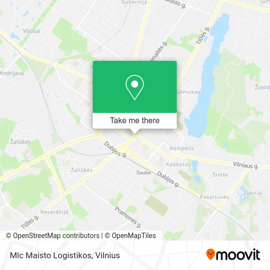 Карта Mlc Maisto Logistikos