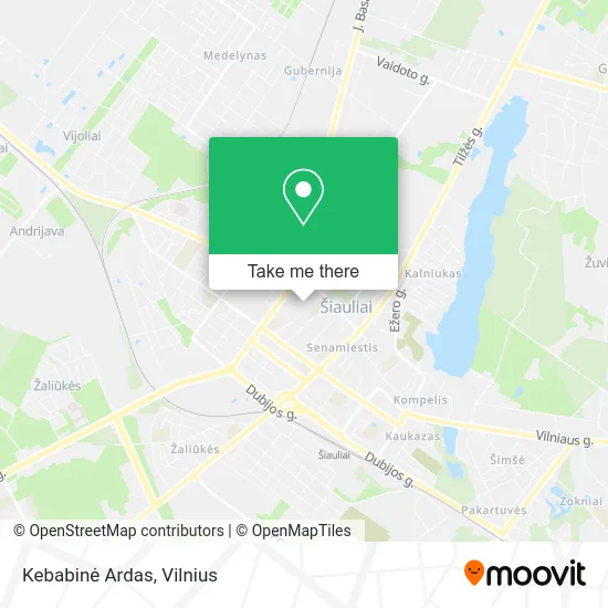 Карта Kebabinė Ardas