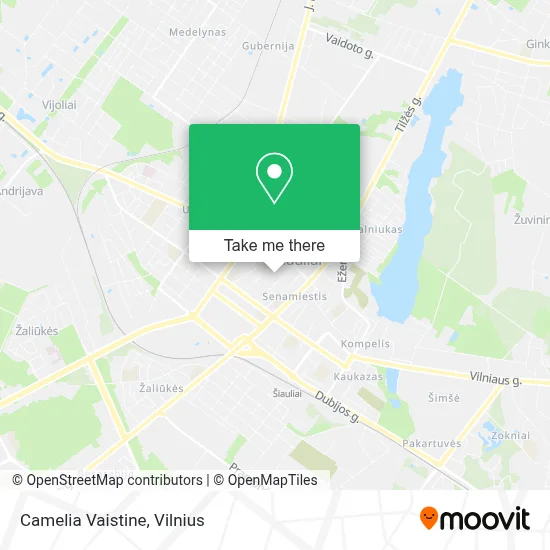 Camelia Vaistine map