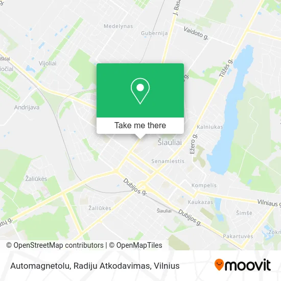 Карта Automagnetolu, Radiju Atkodavimas