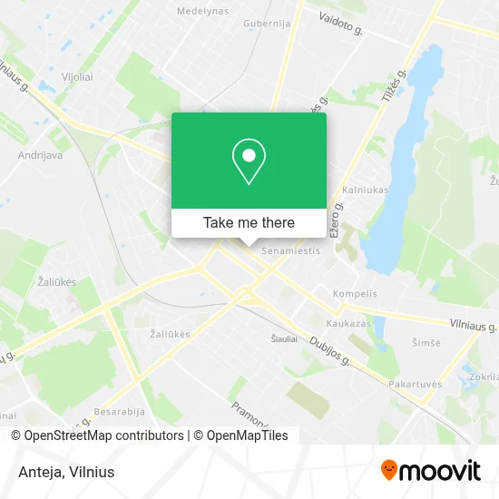 Anteja map
