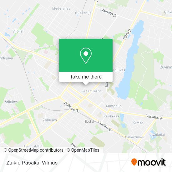 Карта Zuikio Pasaka