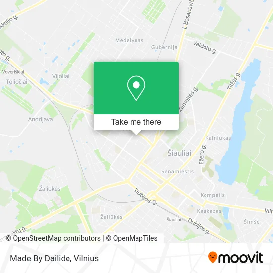 Карта Made By Dailide