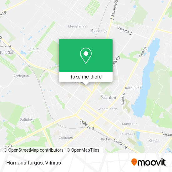 Карта Humana turgus