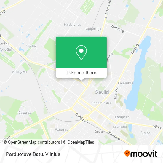 Карта Parduotuve Batu