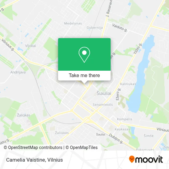 Camelia Vaistine map