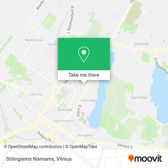 Карта Stilingiems Namams